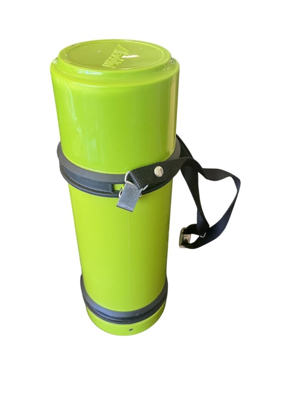 Vintage Aladdin Out to Lunch The Traveler Lime Green 1 Quart Thermos NOS